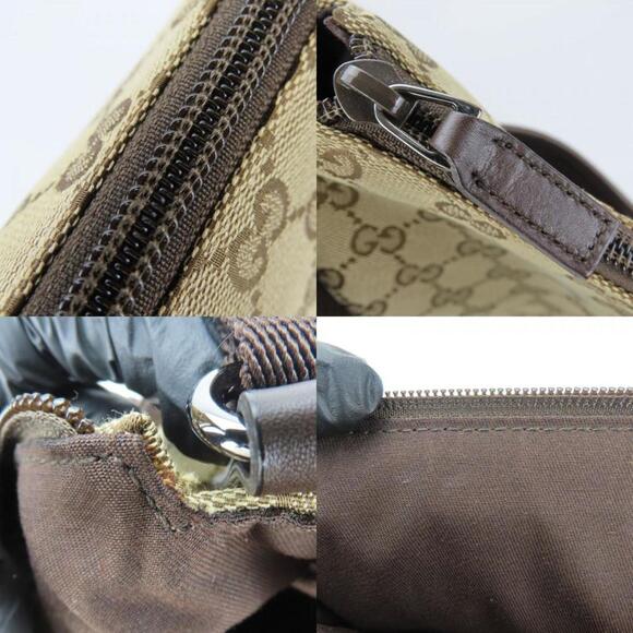 GUCCI Brown Leather Shoulder Bag - Picture 8 of 11